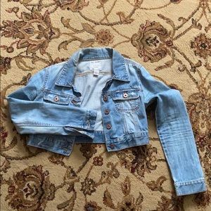 Cropped Denim Jacket